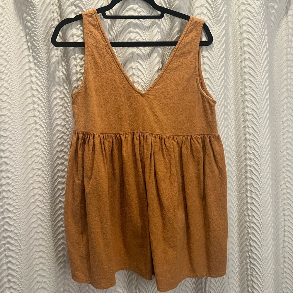 Burnt Orange Summer Dress